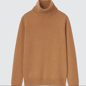 Uniqlo Cashmere Turtleneck Sweater, 100% Cashmere, Small